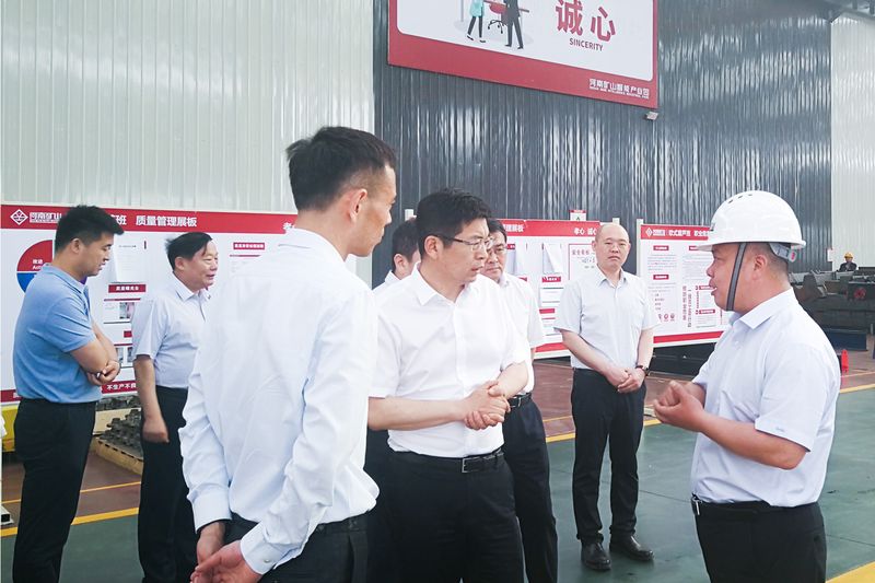 河南省副省长费东斌莅临河南LEwin乐玩智能产业园调查调研