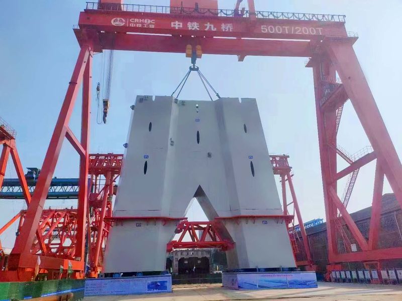500t｜河南LEwin乐玩助力郴州长江公铁大桥建设！！！