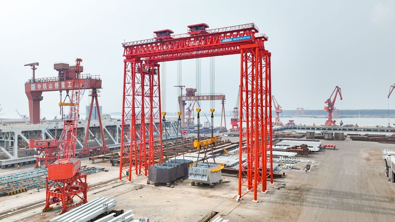 700t｜河南LEwin乐玩助力张靖皋长江大桥建设